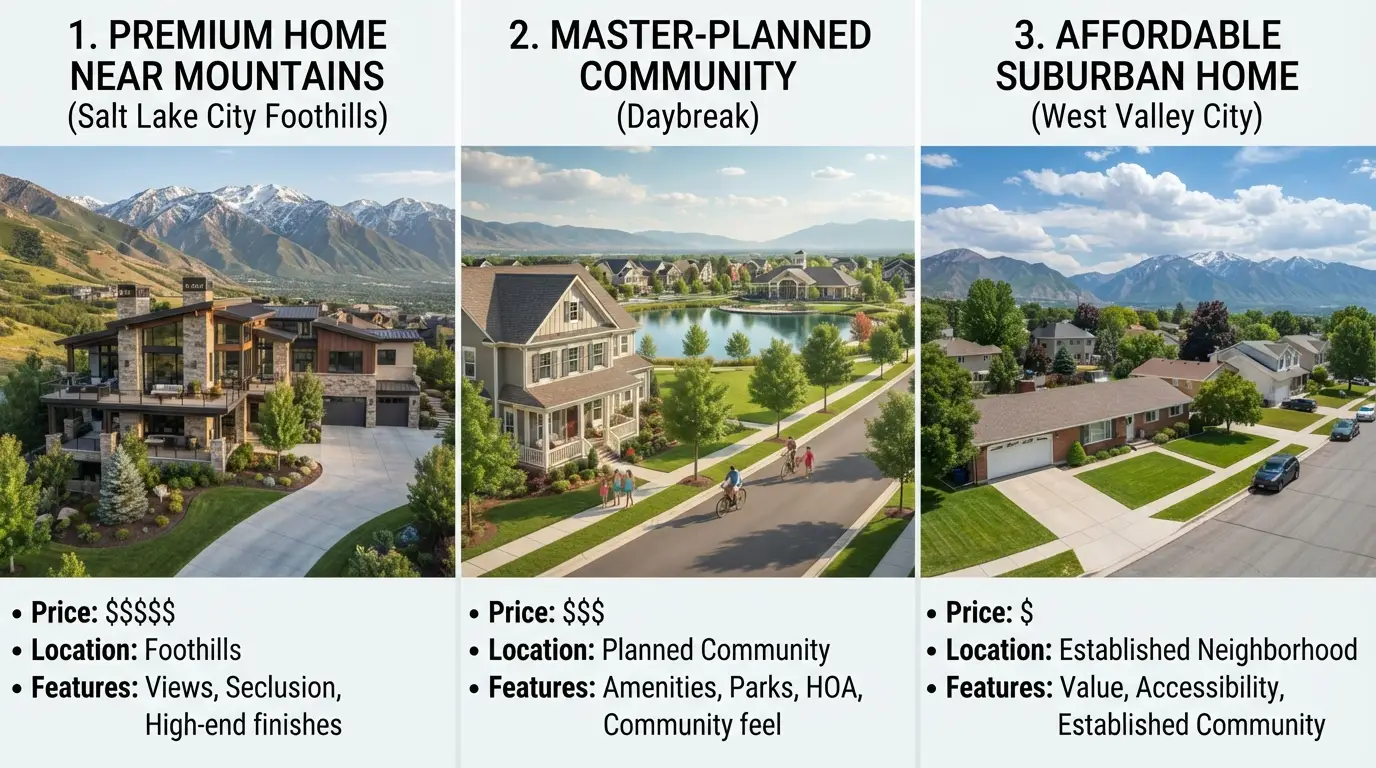 Draper vs. South Jordan vs. West Jordan: Which Salt Lake County City Is Right for You?